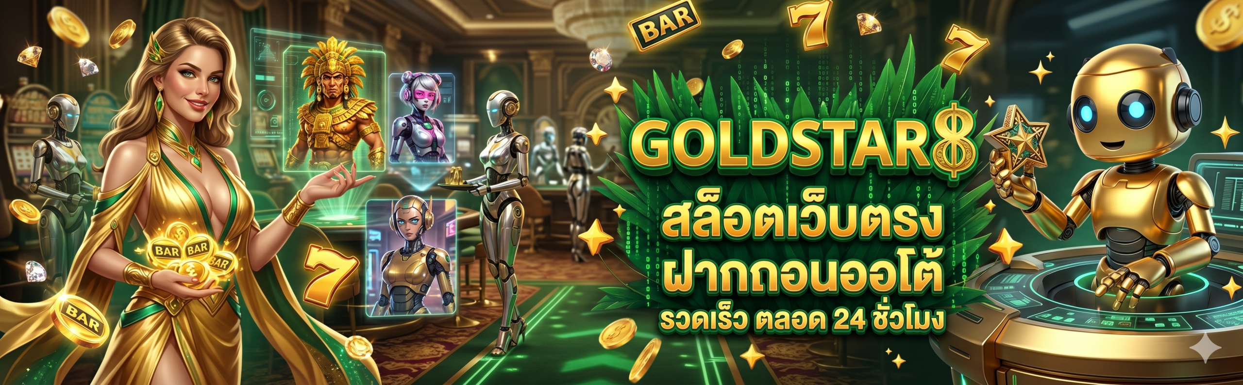 goldstar8 สล็อตเว็บตรง ฝากถอนออโต้ รวดเร็ว ตลอด 24 ชั่วโมง​