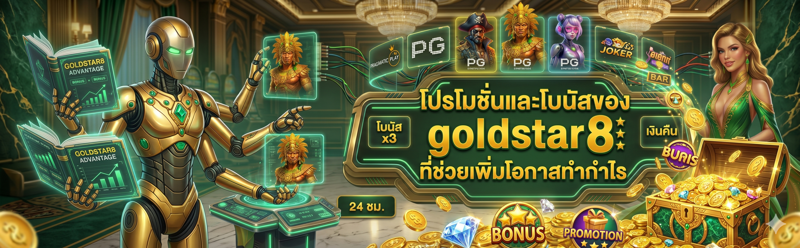 โปรโมชั่นและโบนัสของ goldstar8 ที่ช่วยเพิ่มโอกาสทำกำไร​
